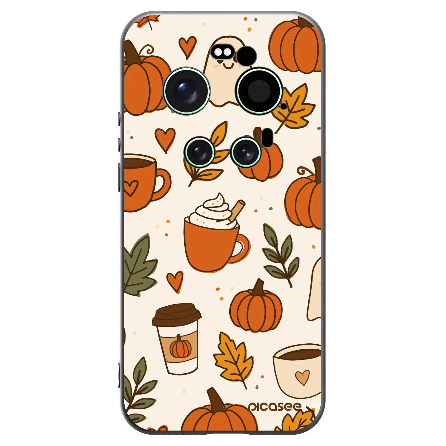 Picasee crna silikonska maskica za Xiaomi 17 Ultra - Fall vibes