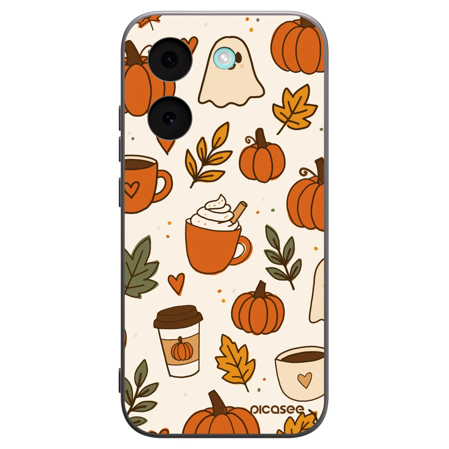 Picasee crna silikonska maskica za Xiaomi Poco X8 Pro - Fall vibes
