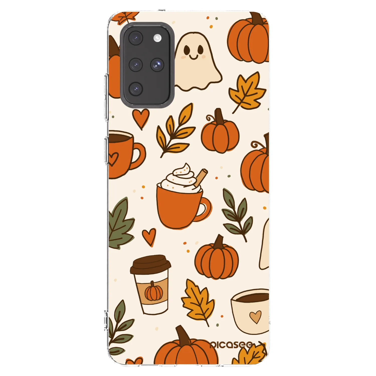 Picasee silikonska prozirna maskica za Samsung Galaxy S20+ G985F - Fall vibes