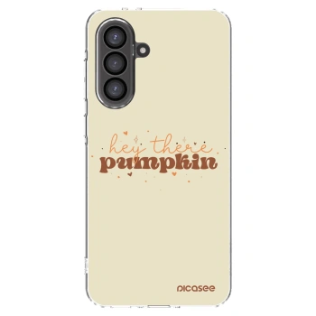 Picasee silikonska prozirna maskica za Samsung Galaxy A36 5G - Hey there pumpkin