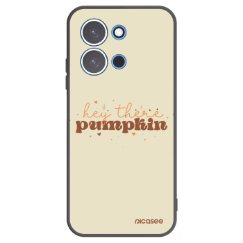 Picasee crna silikonska maskica za Xiaomi Redmi 15C 4G - Hey there pumpkin