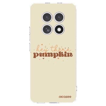 Picasee silikonska prozirna maskica za Xiaomi Redmi Note 15 4G - Hey there pumpkin