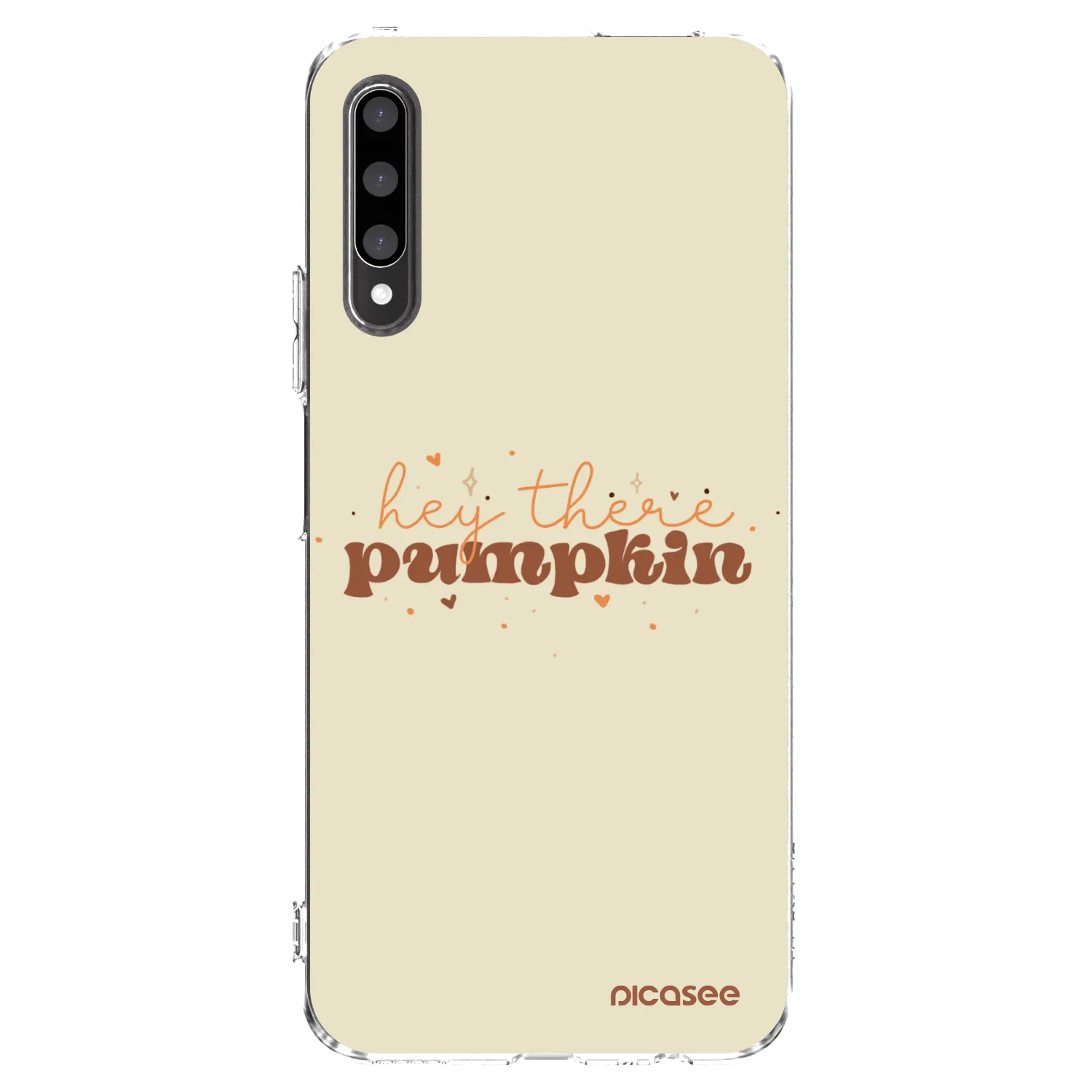 Picasee silikonska prozirna maskica za Honor 9X Pro - Hey there pumpkin