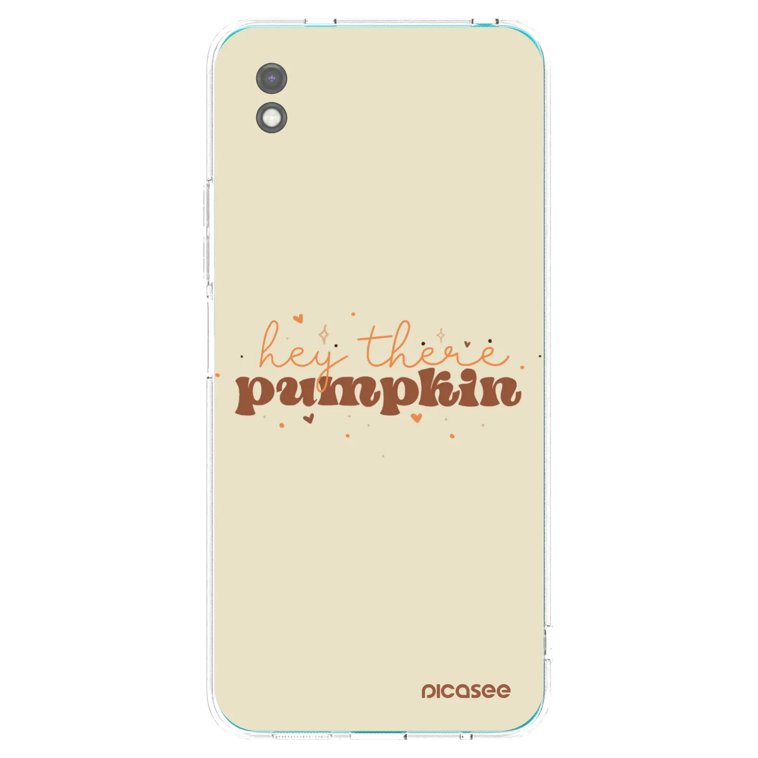 Picasee crna silikonska maskica za Xiaomi Redmi 9A - Hey there pumpkin