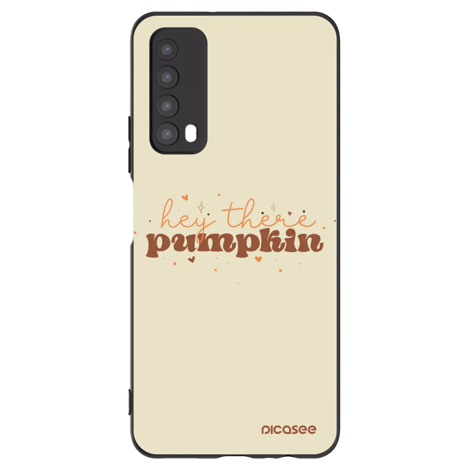 Picasee crna silikonska maskica za Huawei P Smart 2021 - Hey there pumpkin