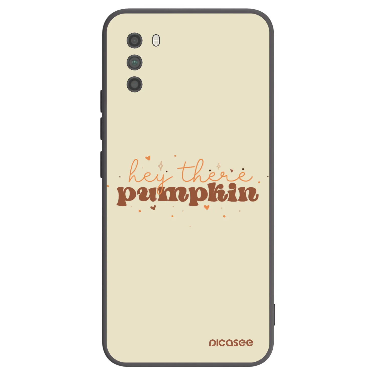 Picasee crna silikonska maskica za Xiaomi Poco M3 - Hey there pumpkin