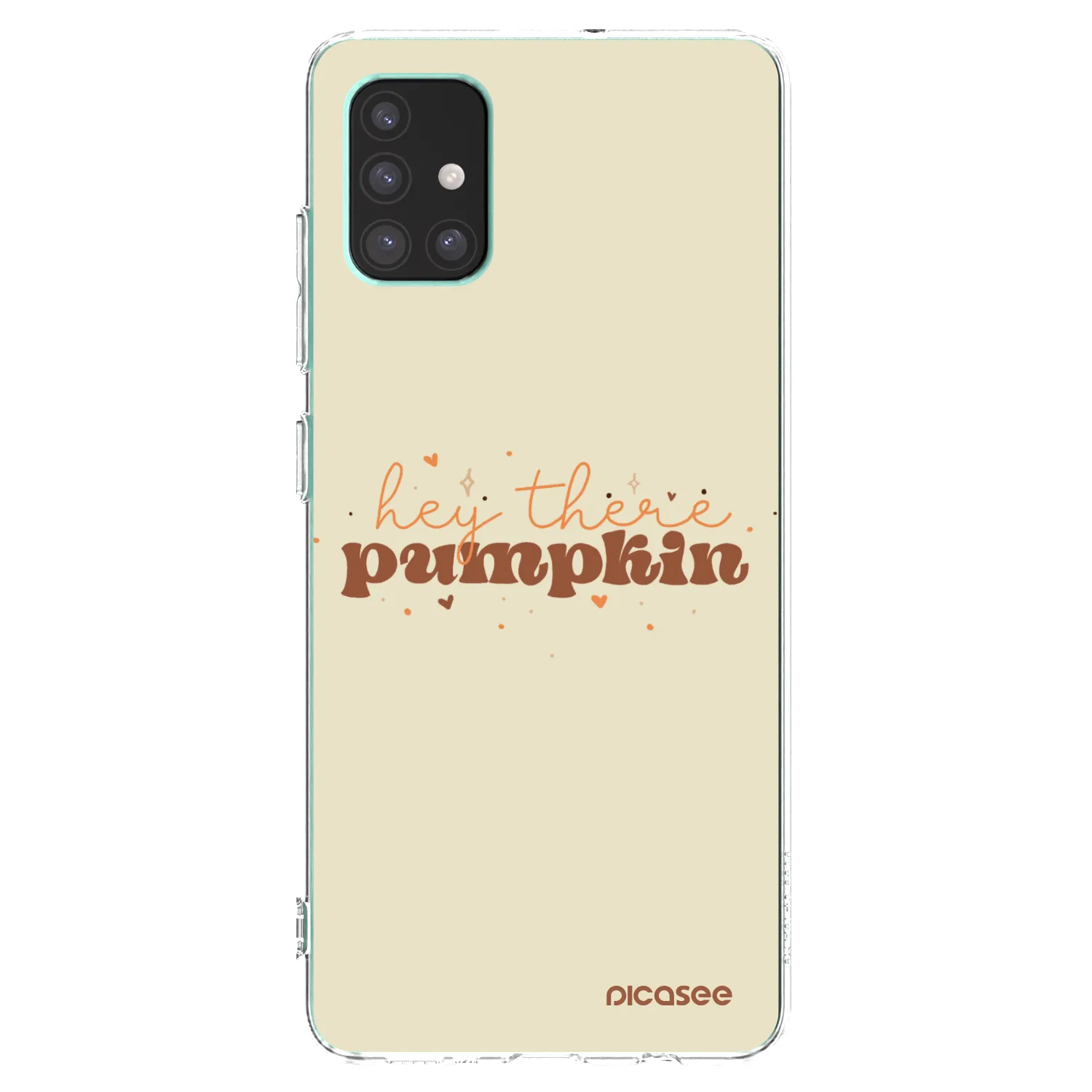 Picasee silikonska prozirna maskica za Samsung Galaxy M51 M515F - Hey there pumpkin