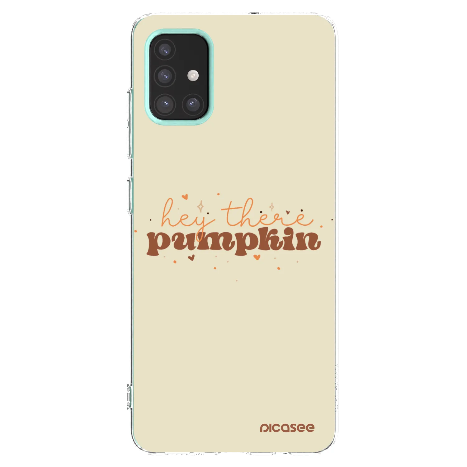 Picasee silikonska prozirna maskica za Samsung Galaxy M31s - Hey there pumpkin