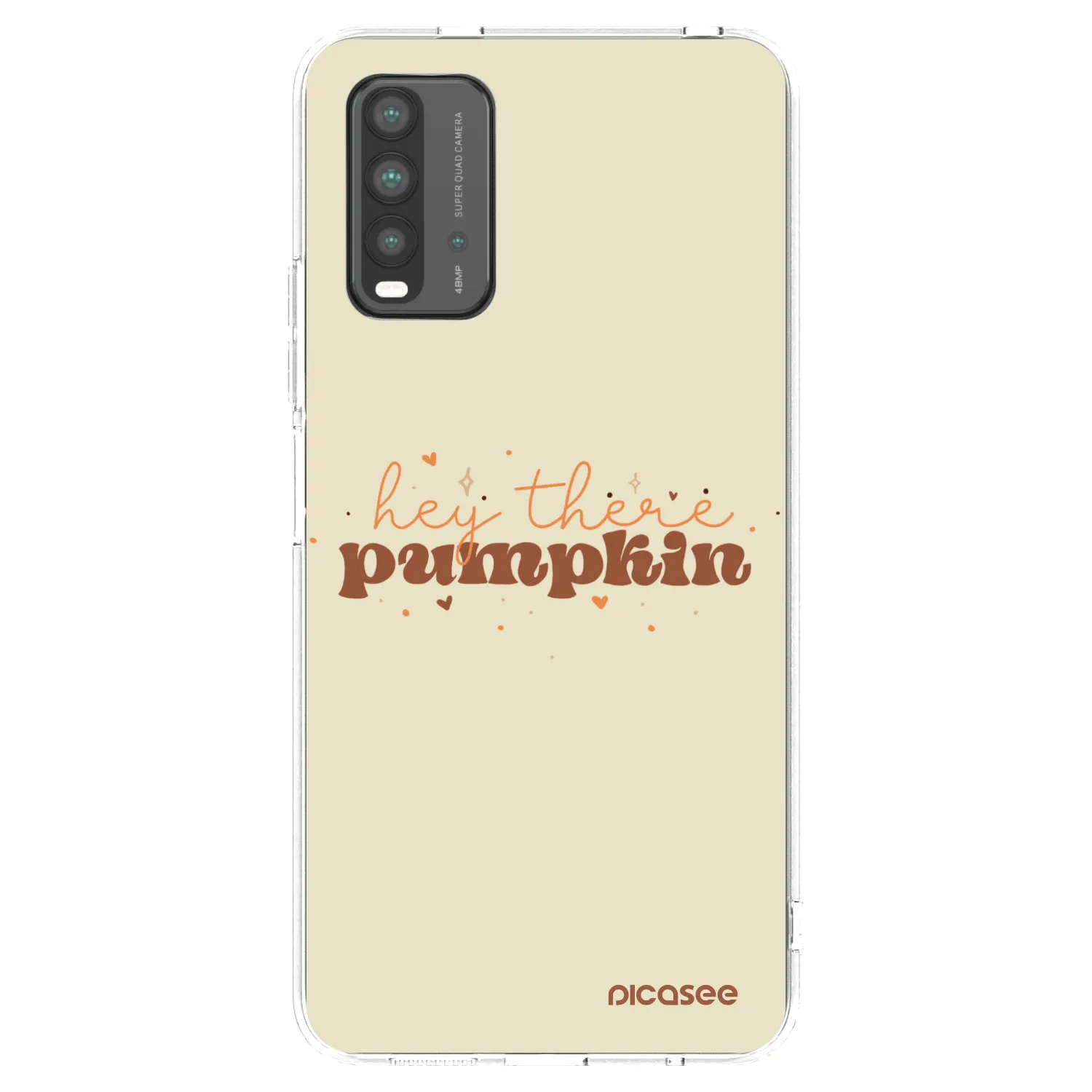 Picasee crna silikonska maskica za Xiaomi Redmi 9T - Hey there pumpkin
