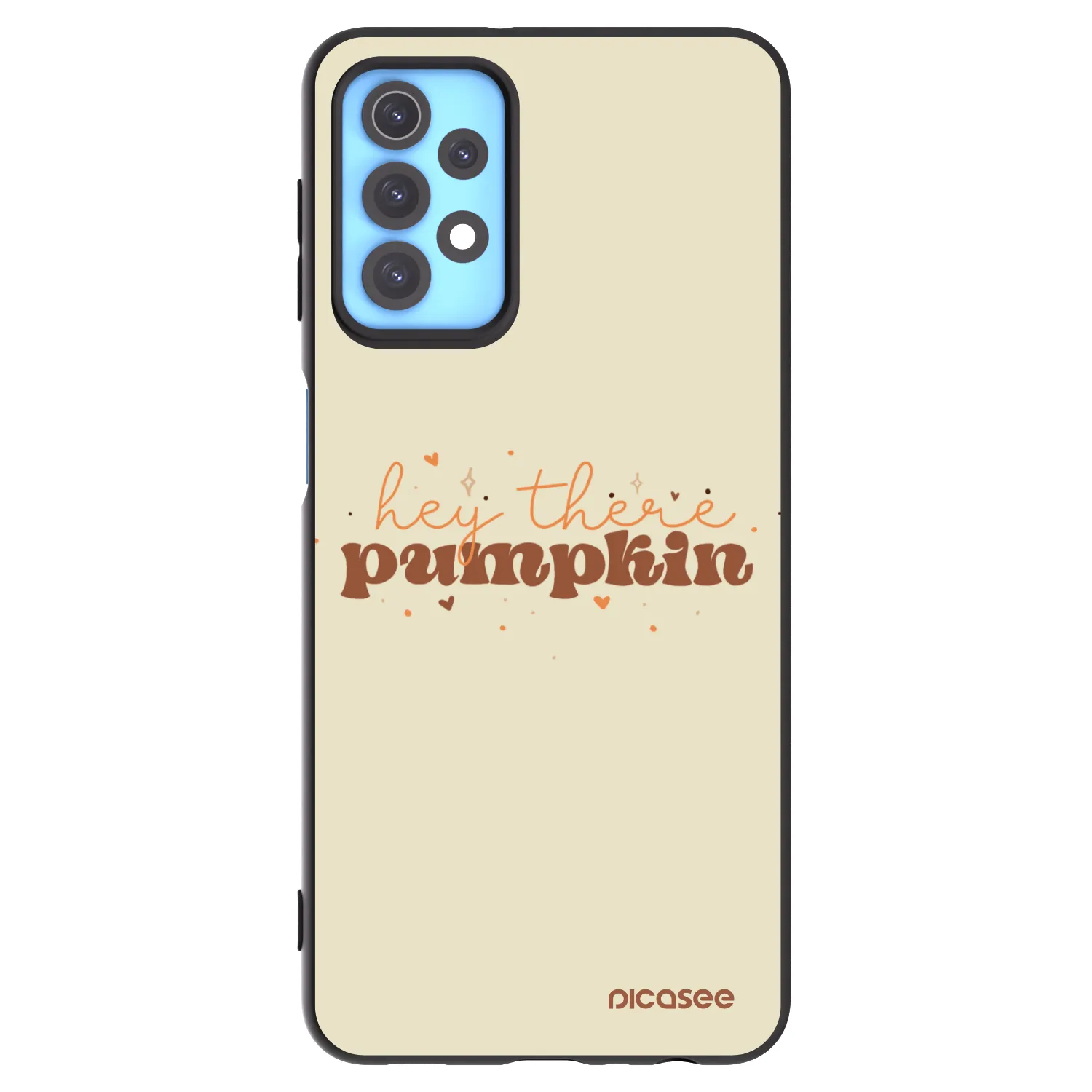 Picasee crna silikonska maskica za Samsung Galaxy A32 4G SM-A325F - Hey there pumpkin