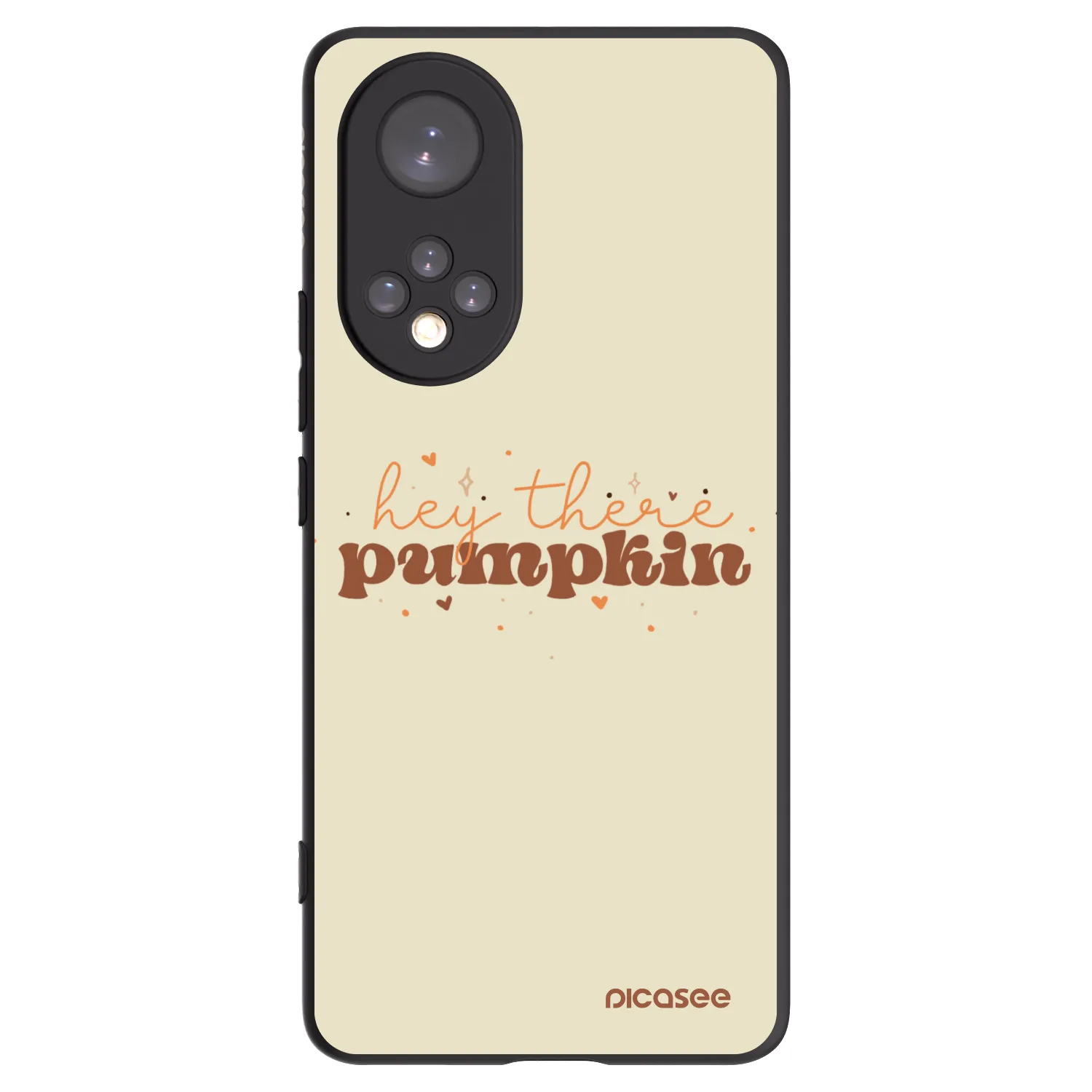 Picasee crna silikonska maskica za Huawei Nova 9 - Hey there pumpkin