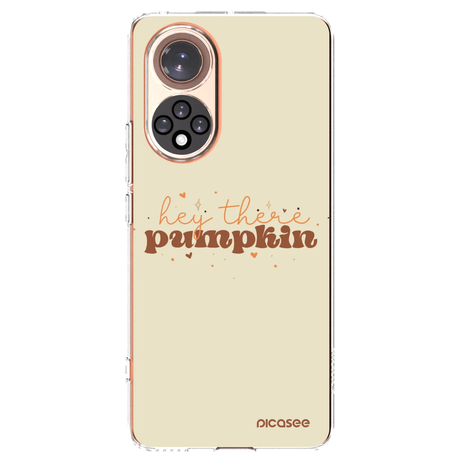 Picasee silikonska prozirna maskica za Huawei Nova 9 - Hey there pumpkin