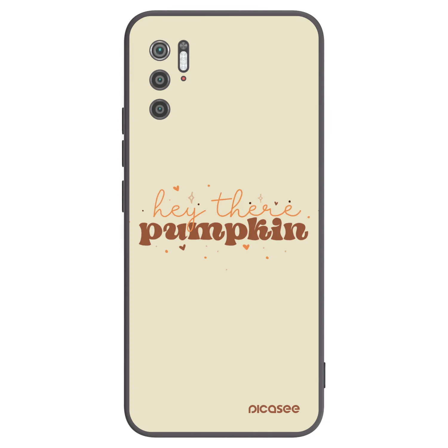 Picasee crna silikonska maskica za Xiaomi Poco M3 Pro 5G - Hey there pumpkin