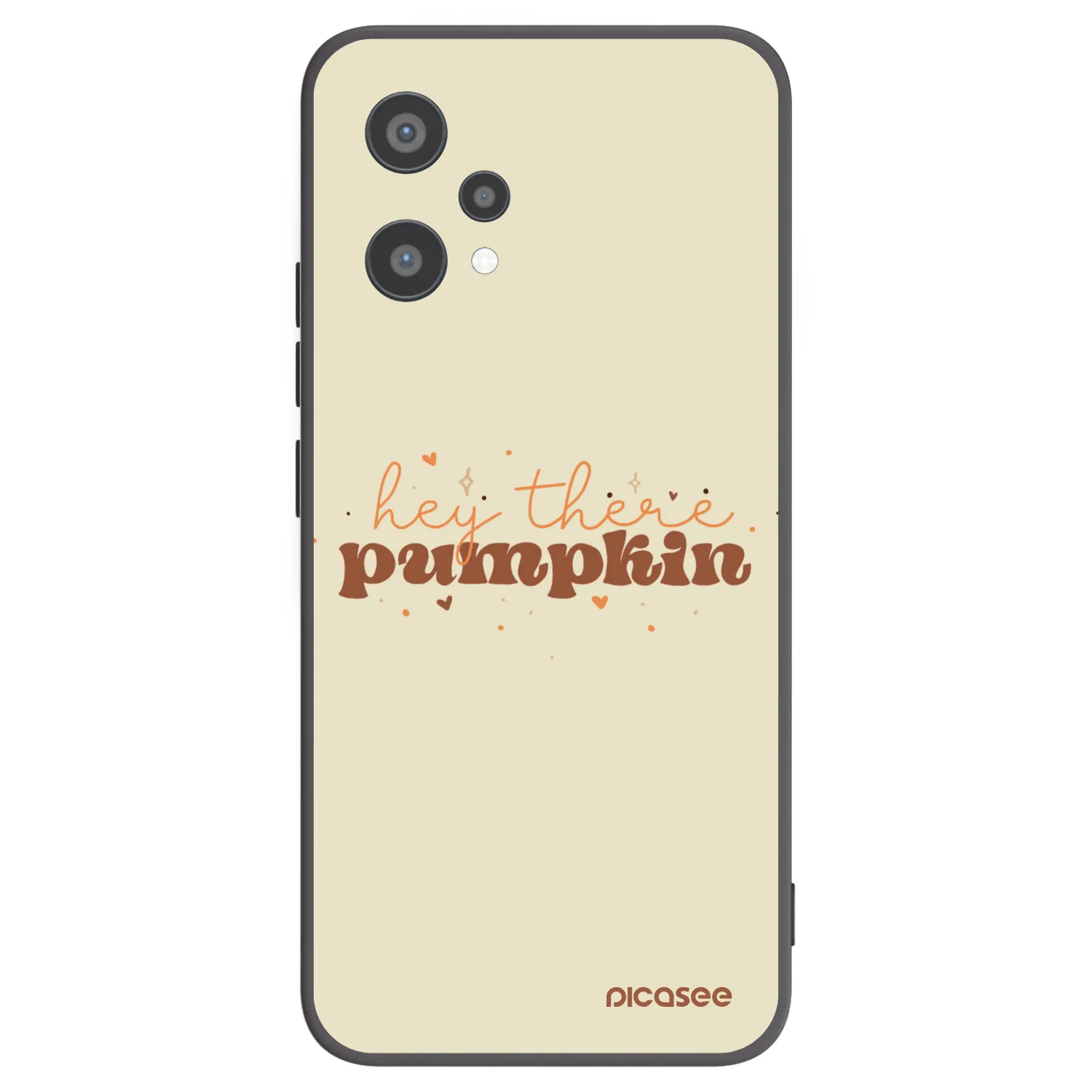Picasee crna silikonska maskica za Realme 9 Pro 5G - Hey there pumpkin