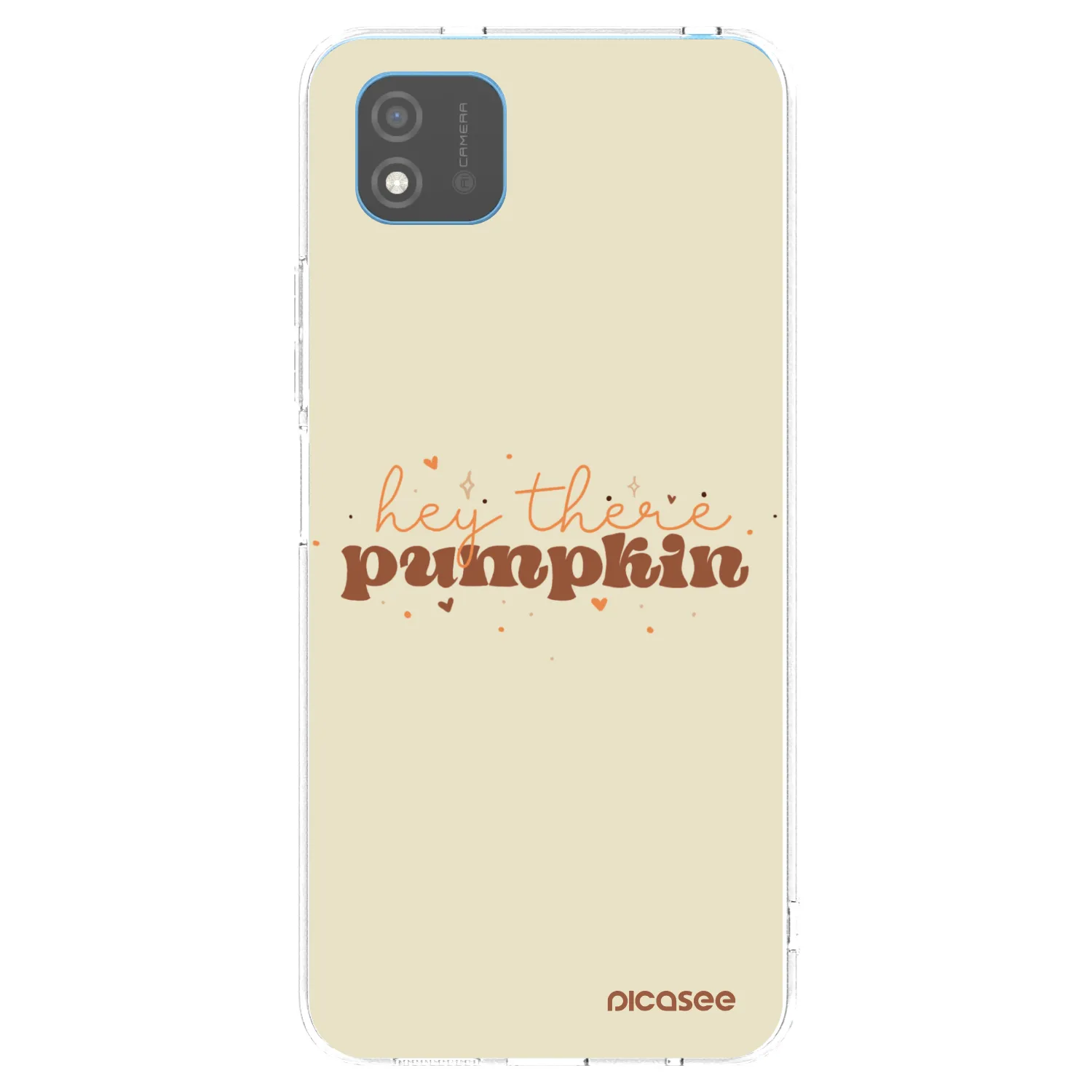 Picasee silikonska prozirna maskica za Realme C11 (2021) - Hey there pumpkin