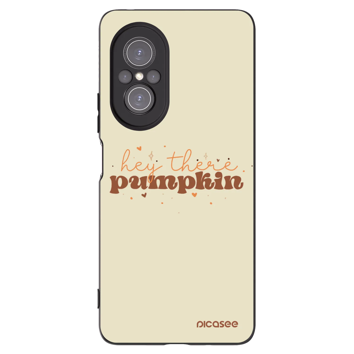 Picasee crna silikonska maskica za Huawei Nova 9 SE - Hey there pumpkin