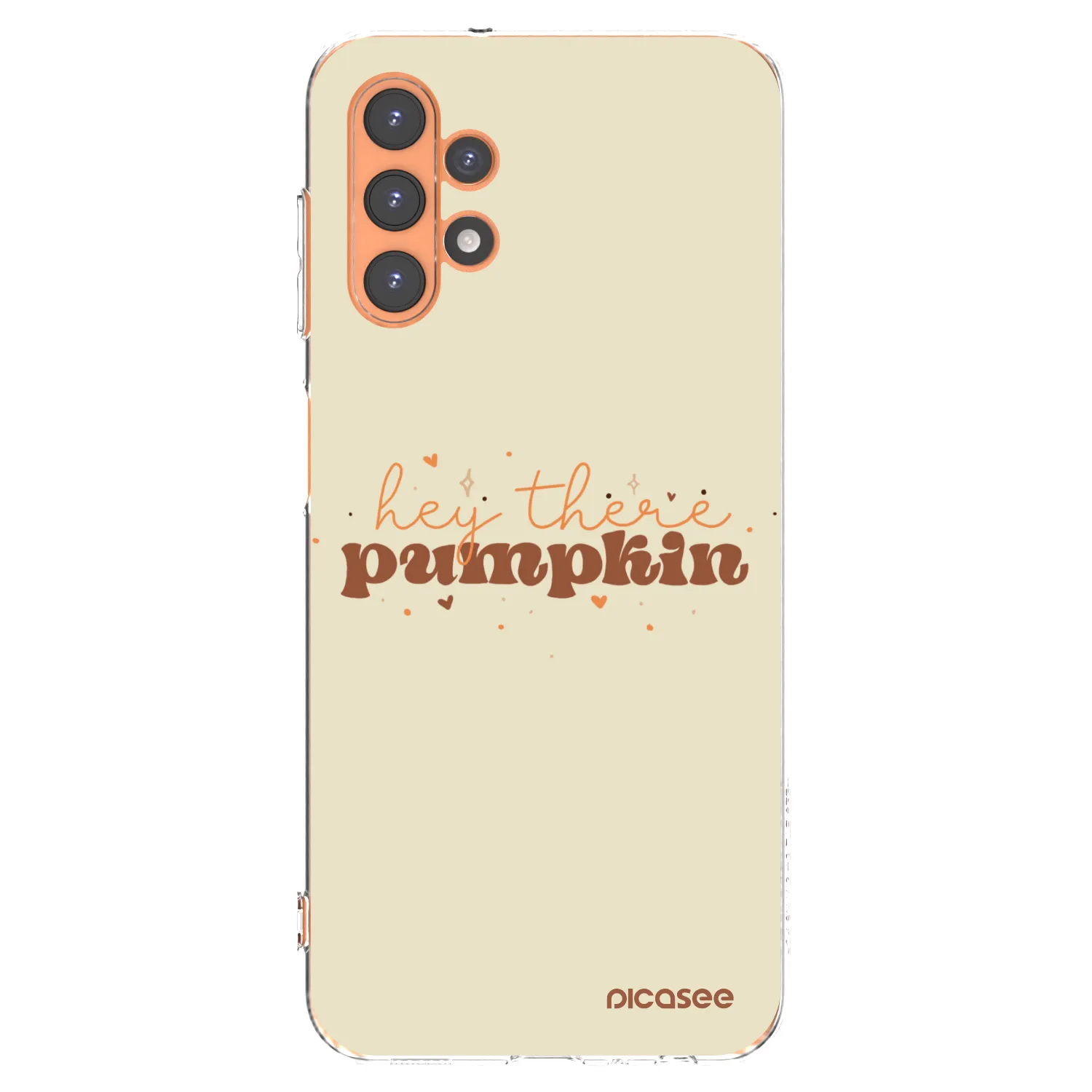 Picasee silikonska prozirna maskica za Samsung Galaxy A13 4G A135 - Hey there pumpkin
