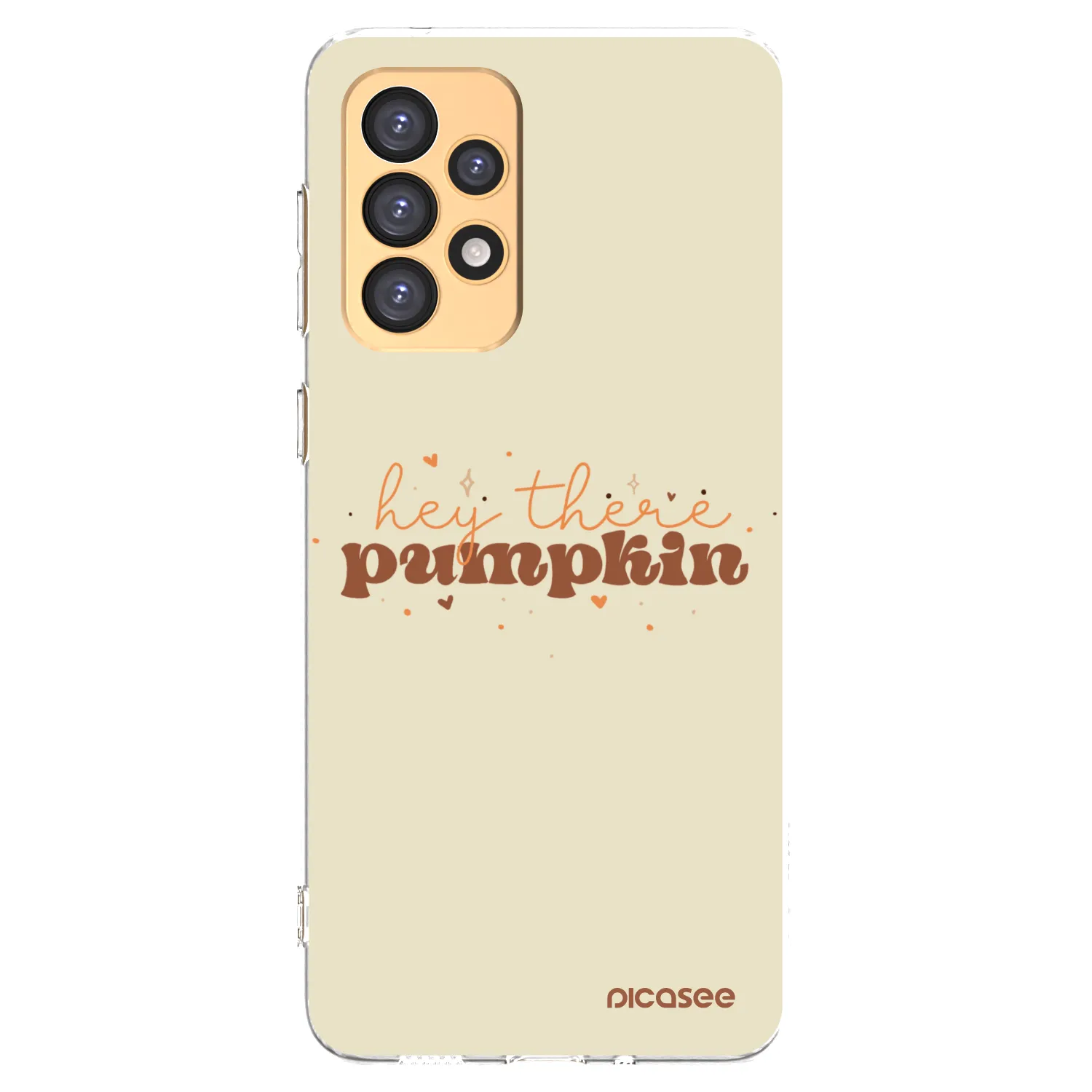 Picasee silikonska prozirna maskica za Samsung Galaxy A33 5G A336 - Hey there pumpkin
