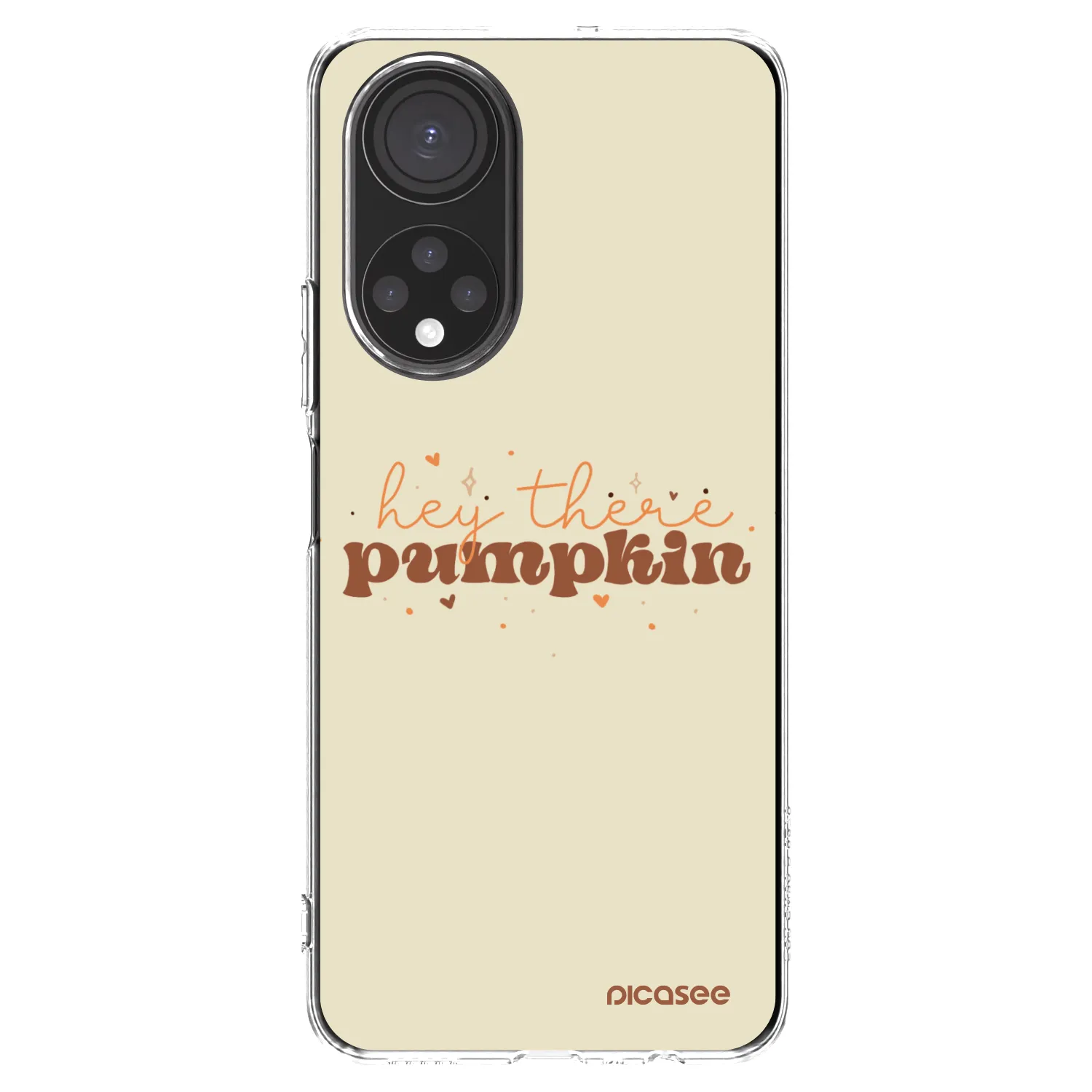 Picasee silikonska prozirna maskica za Honor X7 - Hey there pumpkin