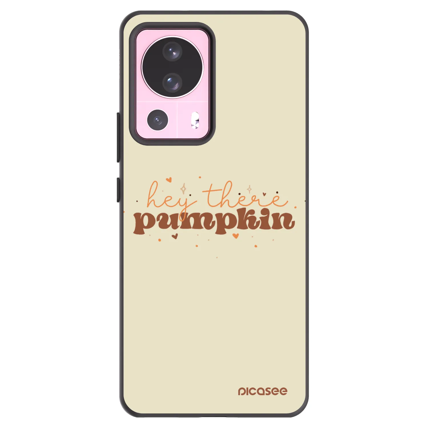 Picasee crna silikonska maskica za Xiaomi 13 Lite - Hey there pumpkin