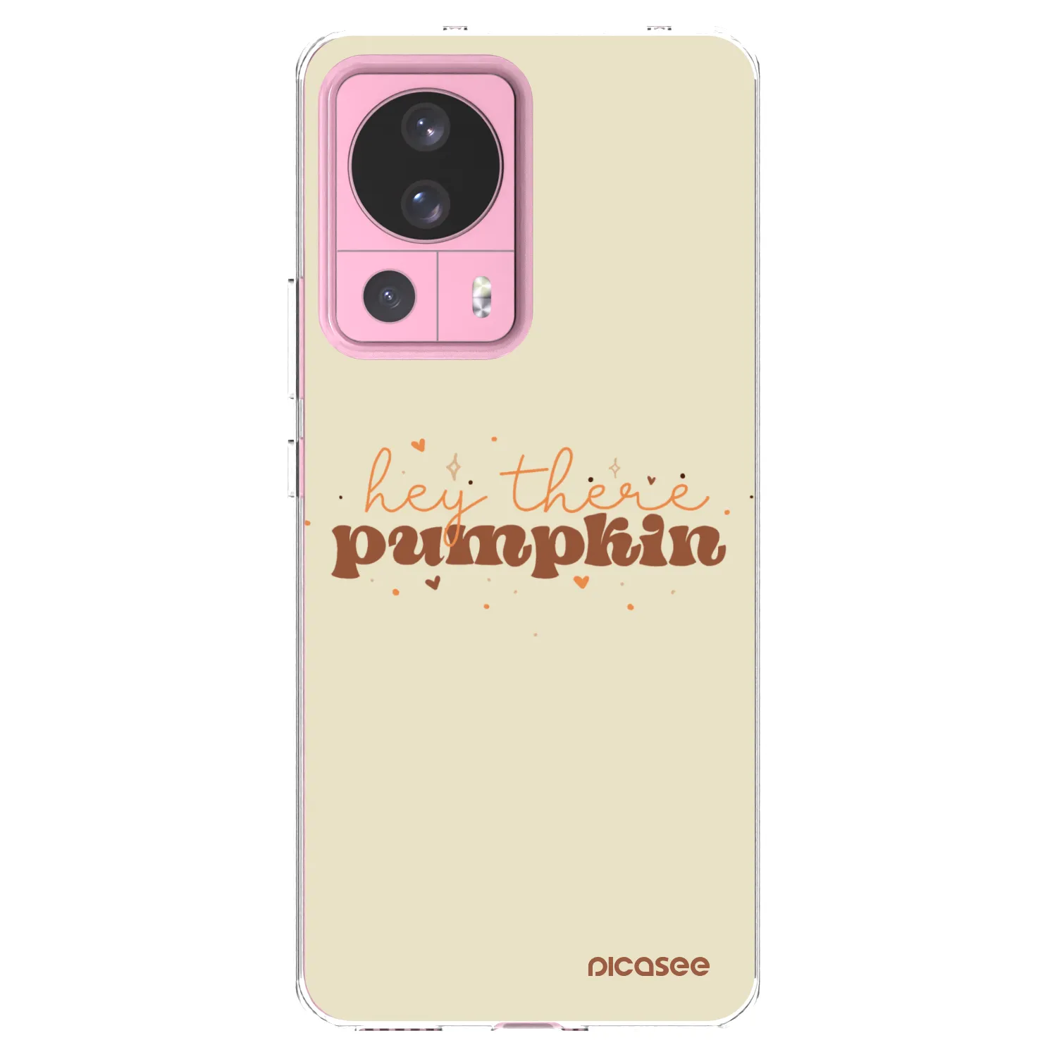 Picasee silikonska prozirna maskica za Xiaomi 13 Lite - Hey there pumpkin
