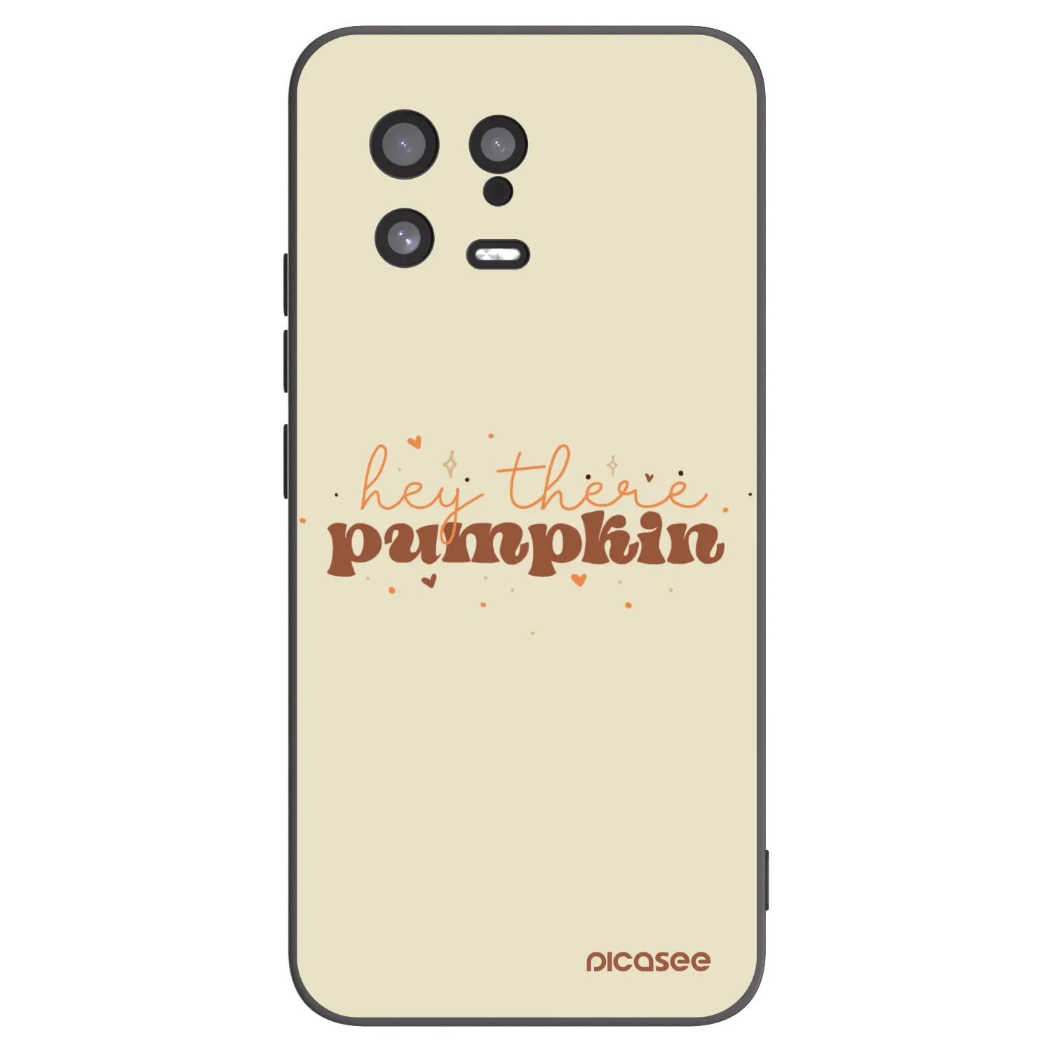 Picasee crna silikonska maskica za Xiaomi 13 - Hey there pumpkin