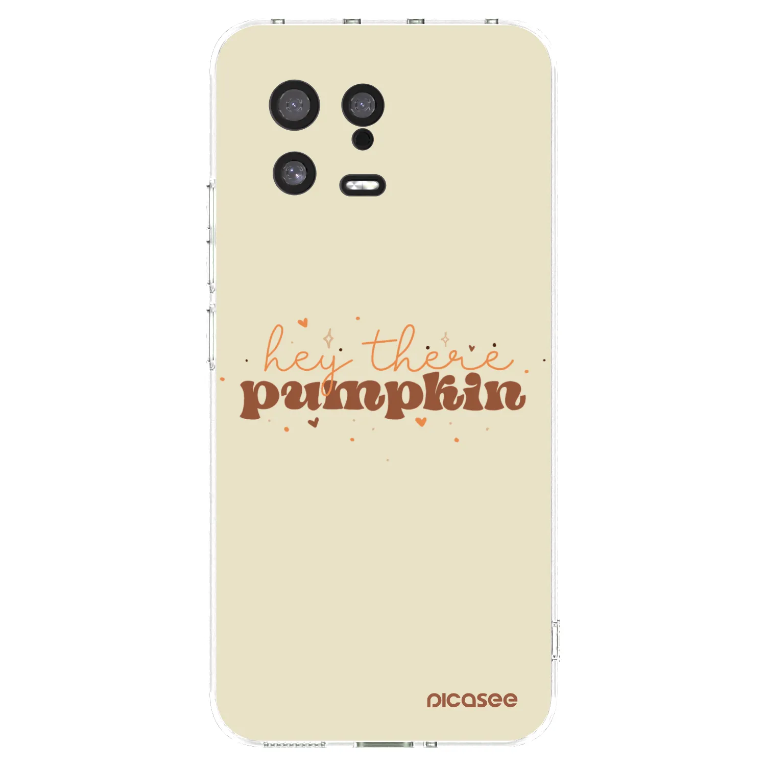 Picasee silikonska prozirna maskica za Xiaomi 13 - Hey there pumpkin