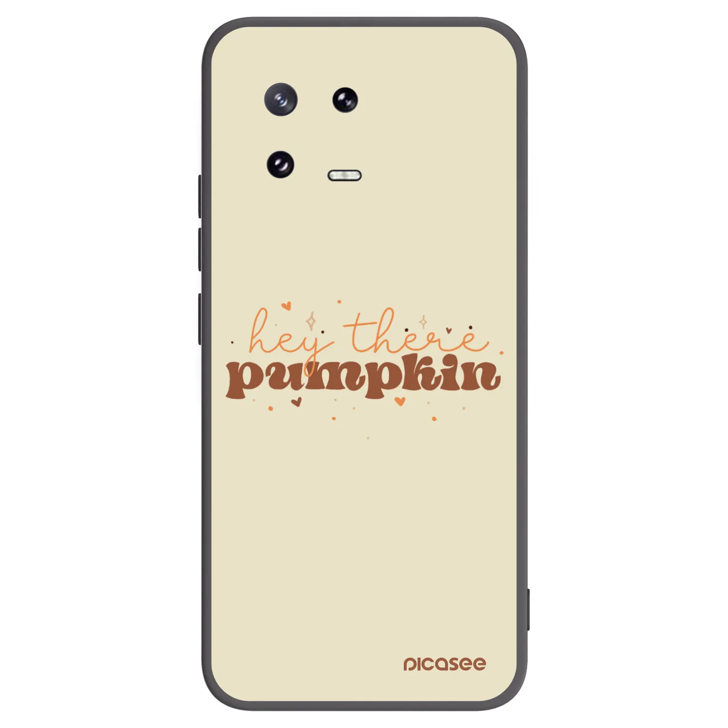 Picasee crna silikonska maskica za Xiaomi 13 Pro - Hey there pumpkin