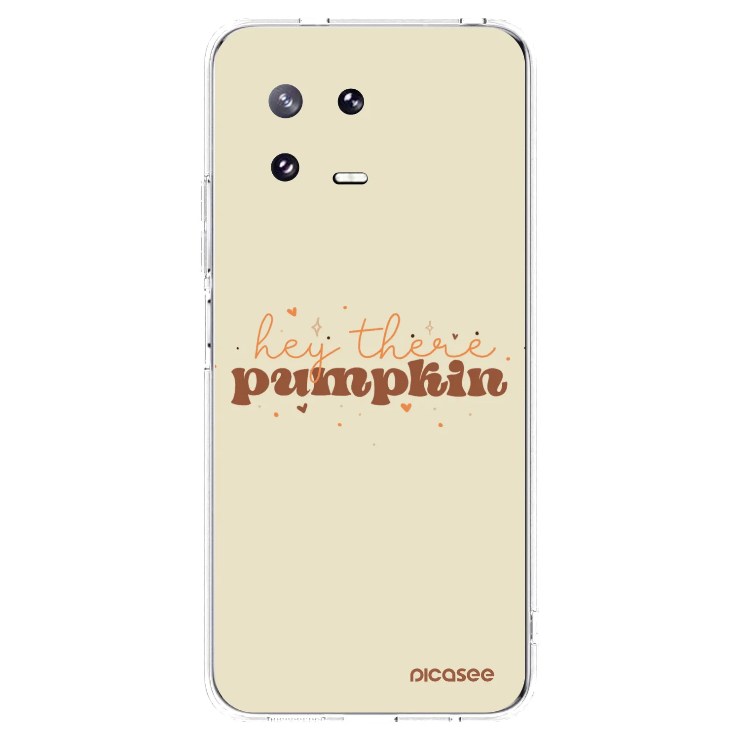 Picasee silikonska prozirna maskica za Xiaomi 13 Pro - Hey there pumpkin