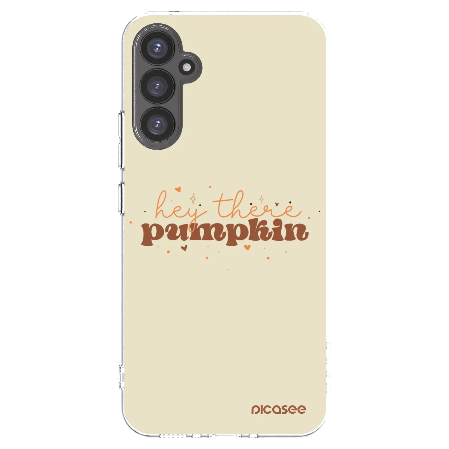 Picasee silikonska prozirna maskica za Samsung Galaxy A34 5G A346B - Hey there pumpkin