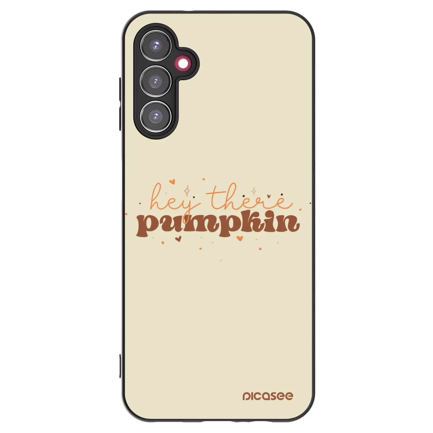 Picasee crna silikonska maskica za Samsung Galaxy A14 5G A146P - Hey there pumpkin