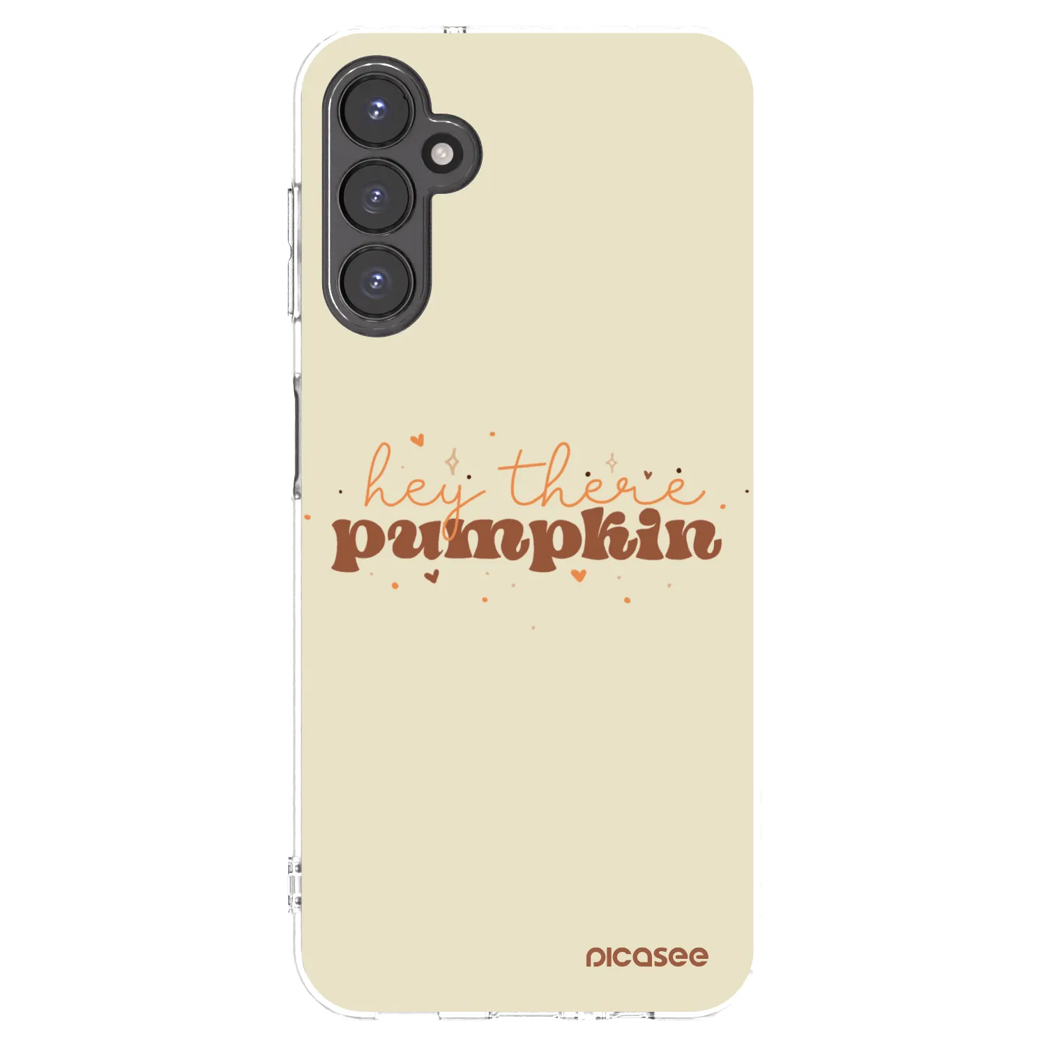 Picasee silikonska prozirna maskica za Samsung Galaxy A14 5G A146P - Hey there pumpkin