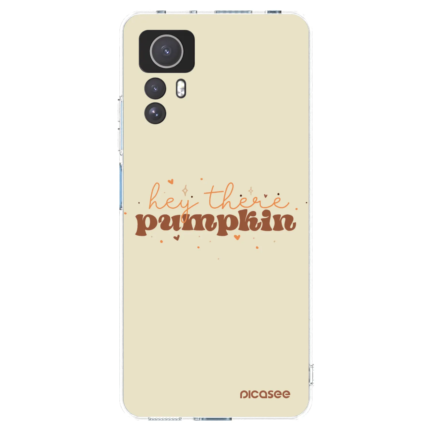 Picasee silikonska prozirna maskica za Xiaomi Redmi Note 12S - Hey there pumpkin