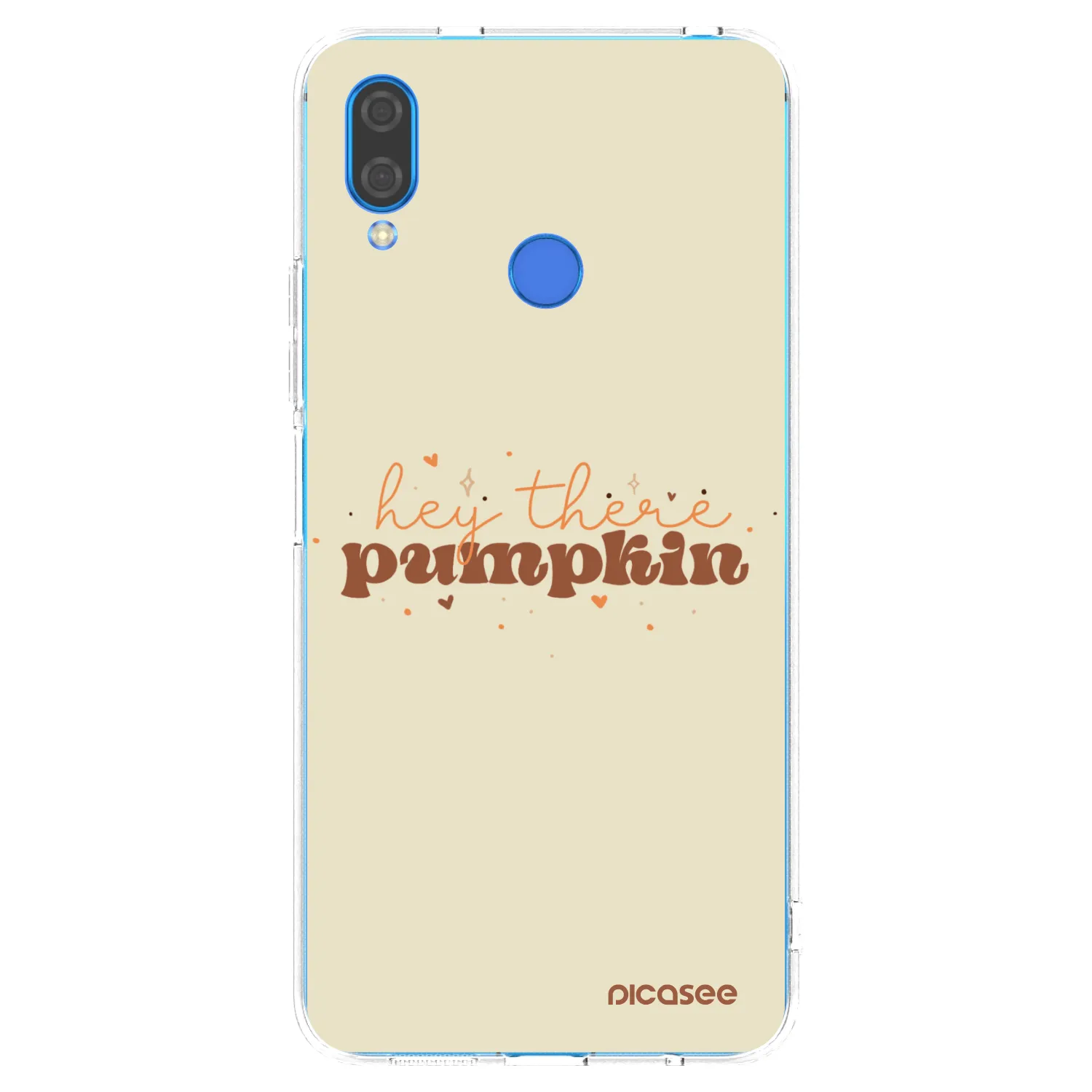 Picasee silikonska prozirna maskica za Huawei Nova 3i - Hey there pumpkin