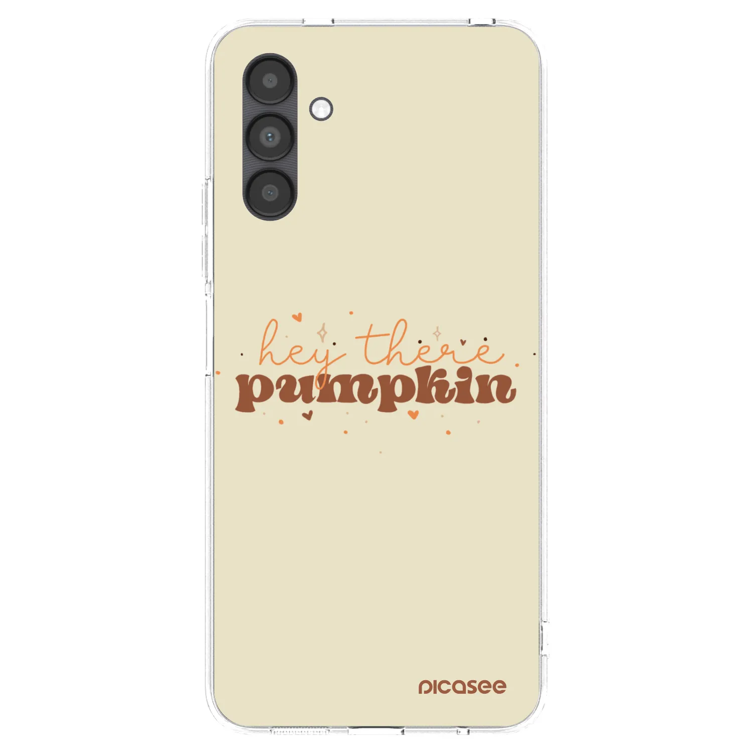 Picasee silikonska prozirna maskica za Samsung Galaxy A04s A047F - Hey there pumpkin