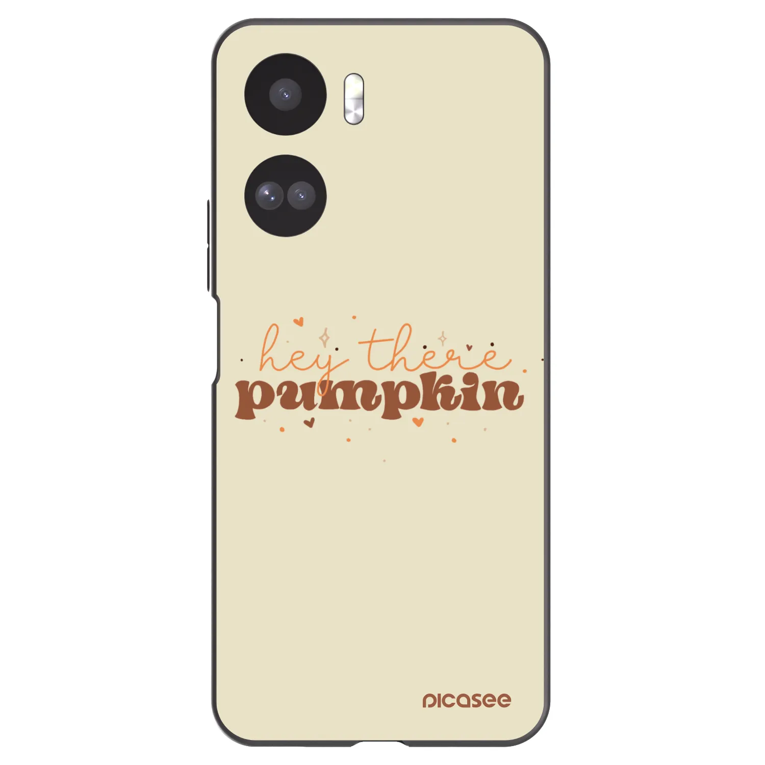 Picasee crna silikonska maskica za Honor 90 Lite 5G - Hey there pumpkin