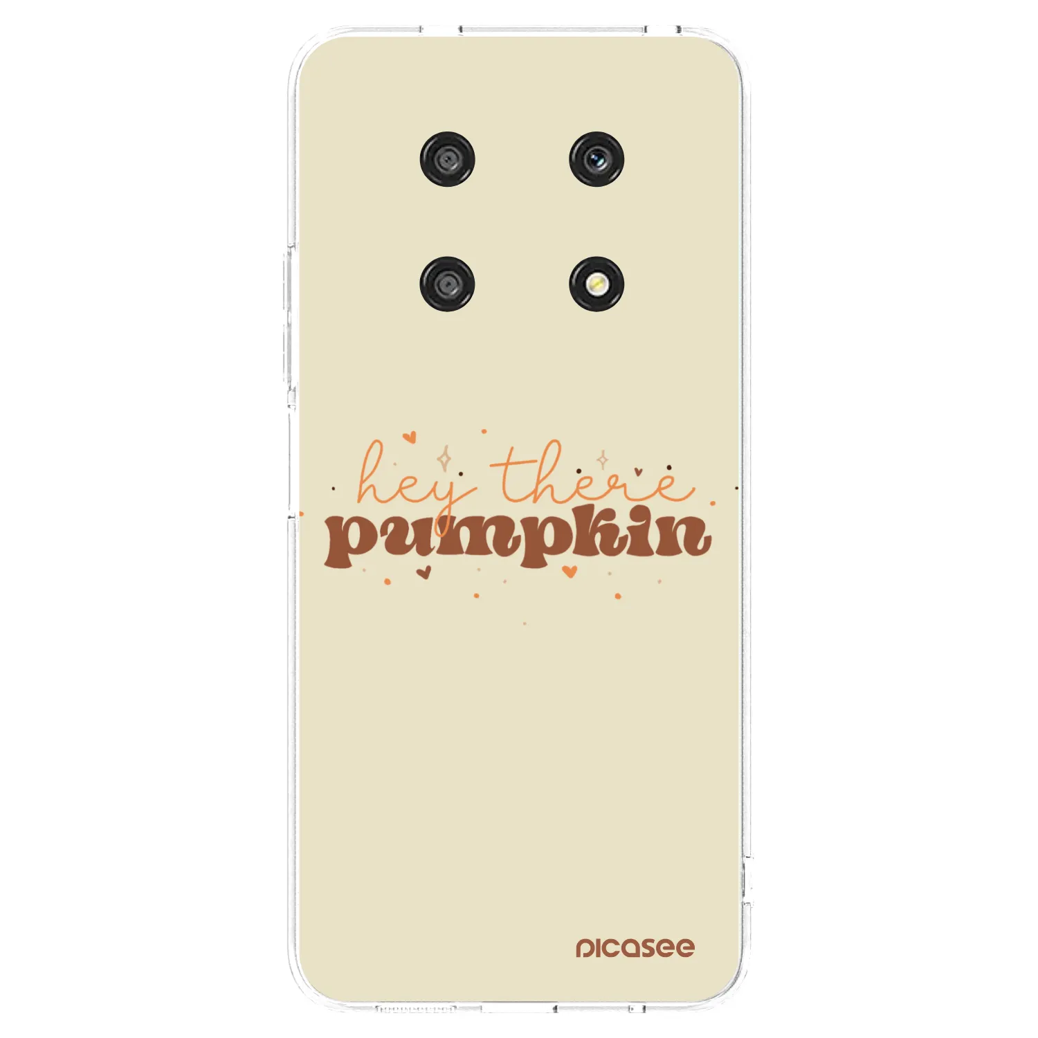 Picasee silikonska prozirna maskica za Honor Magic4 Lite 5G - Hey there pumpkin