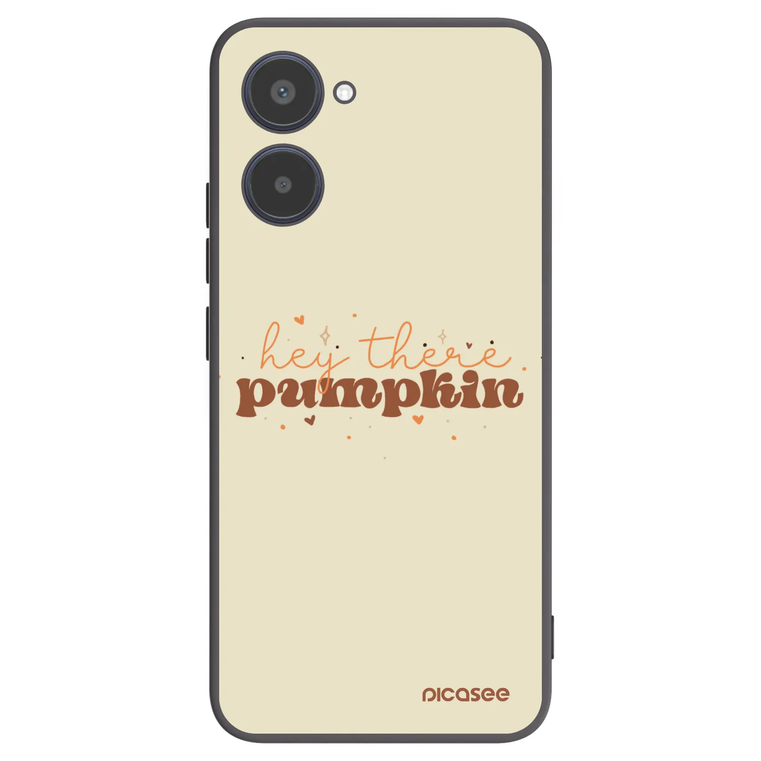 Picasee crna silikonska maskica za Realme 10 4G - Hey there pumpkin
