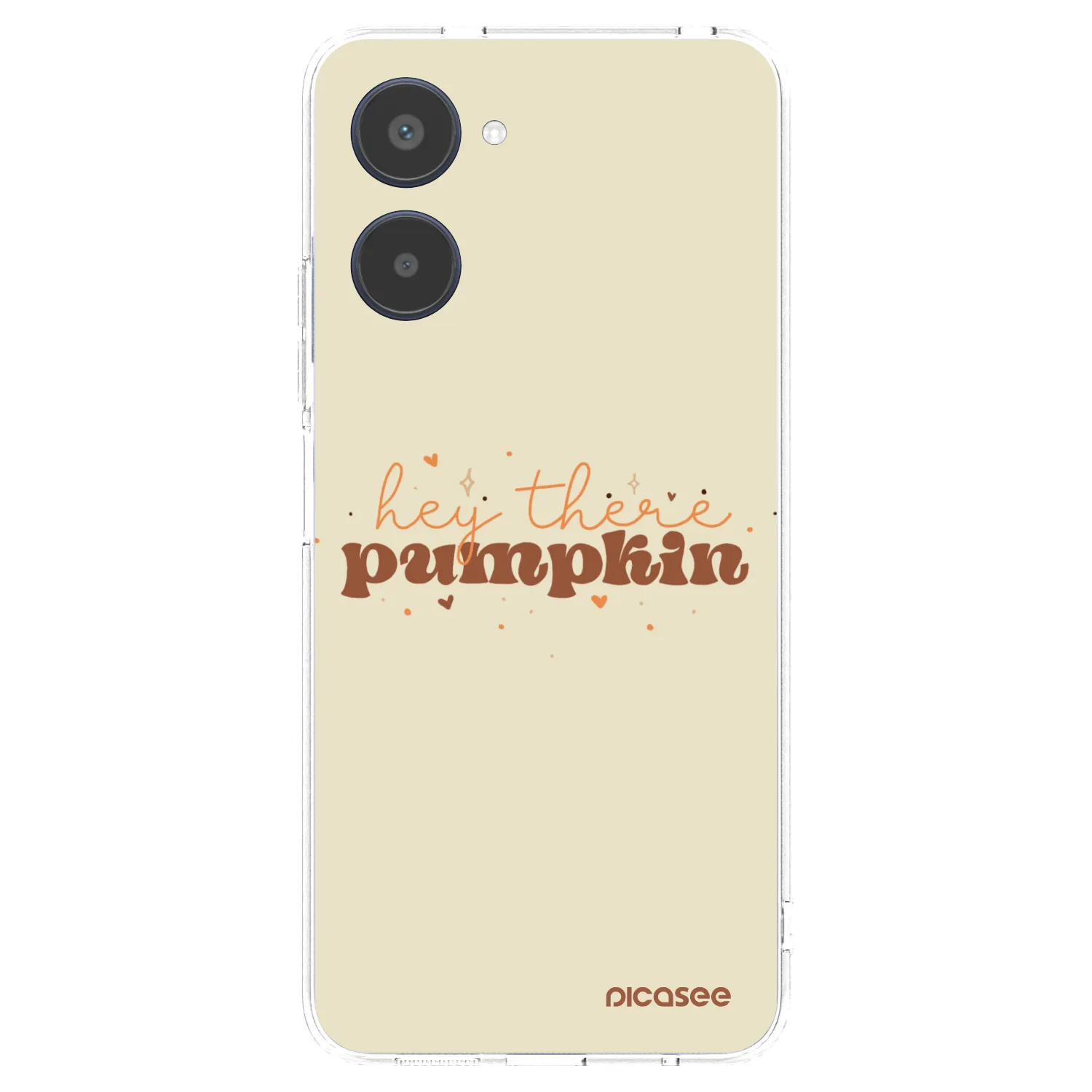 Picasee silikonska prozirna maskica za Realme 10 4G - Hey there pumpkin