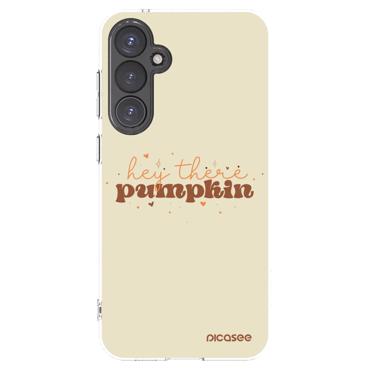 Picasee silikonska prozirna maskica za Samsung Galaxy S23 FE S711B - Hey there pumpkin
