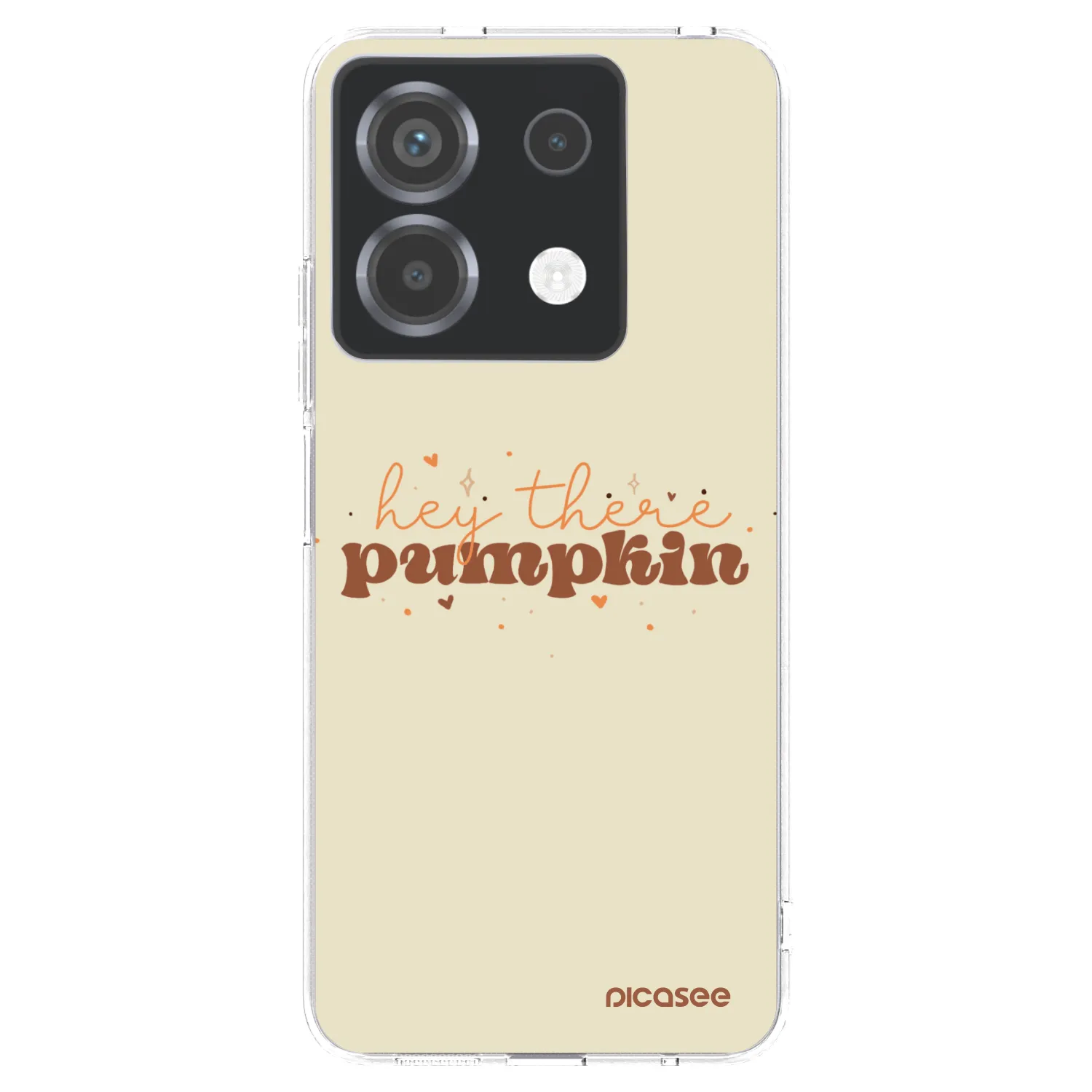 Picasee silikonska prozirna maskica za Xiaomi Poco X6 - Hey there pumpkin
