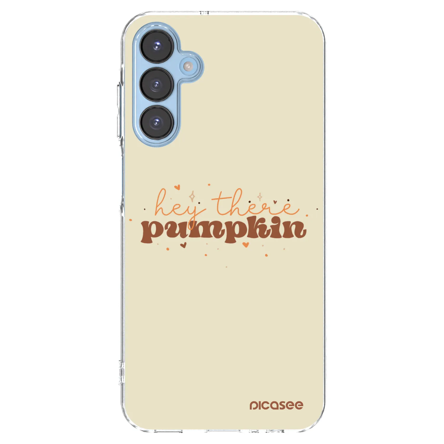 Picasee silikonska prozirna maskica za Samsung Galaxy A15 A156B 5G - Hey there pumpkin