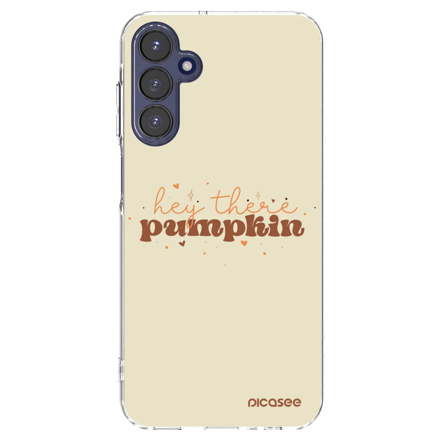 Picasee silikonska prozirna maskica za Samsung Galaxy A15 A155F 4G - Hey there pumpkin