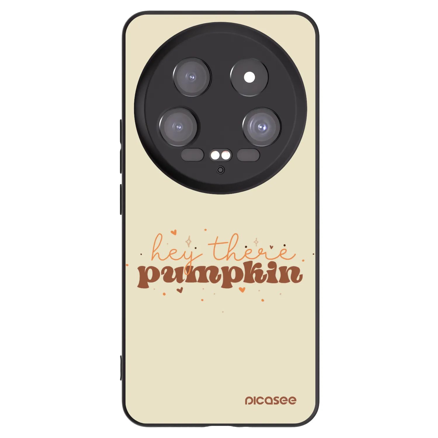 Picasee crna silikonska maskica za Xiaomi 14 Ultra - Hey there pumpkin