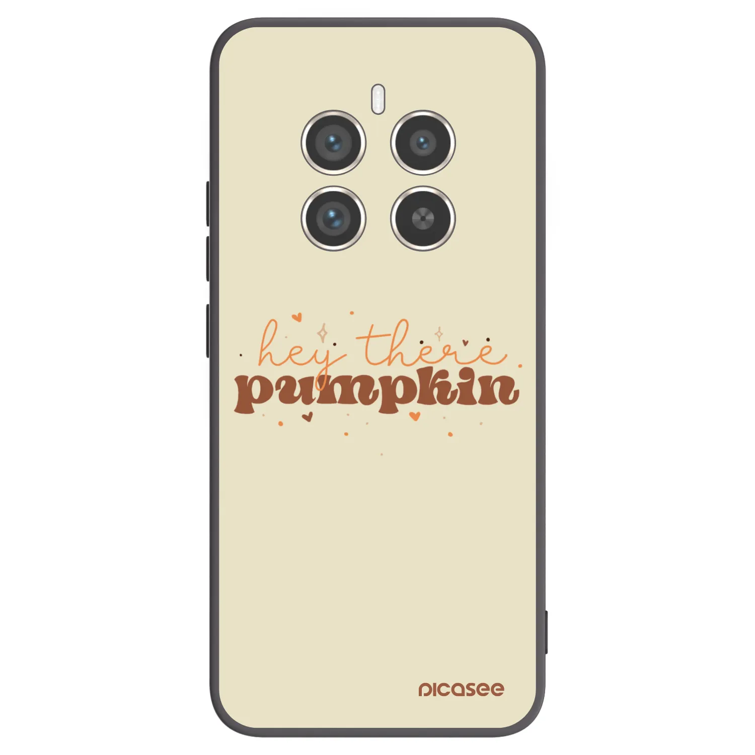 Picasee crna silikonska maskica za Realme 12 Pro 5G - Hey there pumpkin