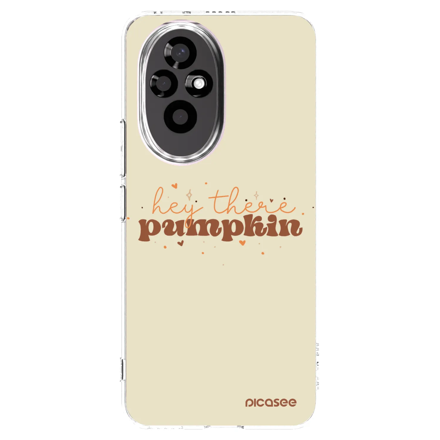 Picasee silikonska prozirna maskica za Honor 200 5G - Hey there pumpkin