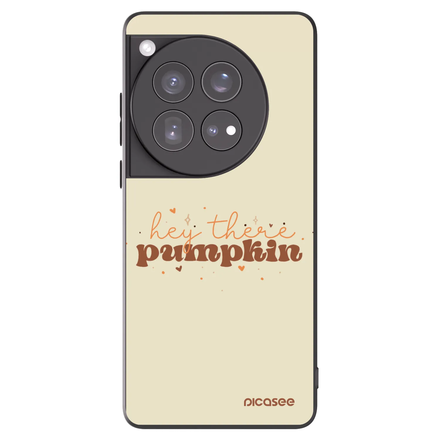 Picasee crna silikonska maskica za OnePlus 12 5G - Hey there pumpkin