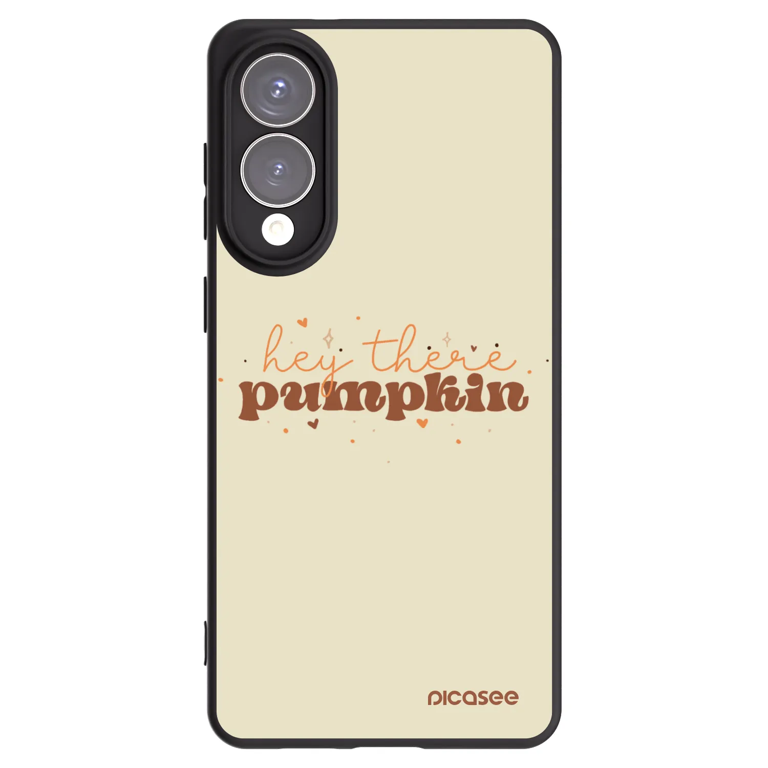 Picasee crna silikonska maskica za Samsung Galaxy S25 Edge 5G - Hey there pumpkin