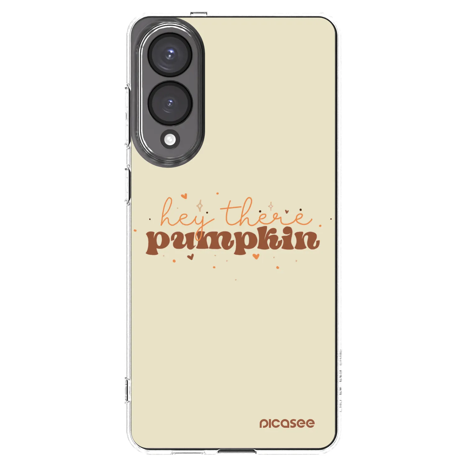 Picasee silikonska prozirna maskica za Samsung Galaxy S25 Edge 5G - Hey there pumpkin