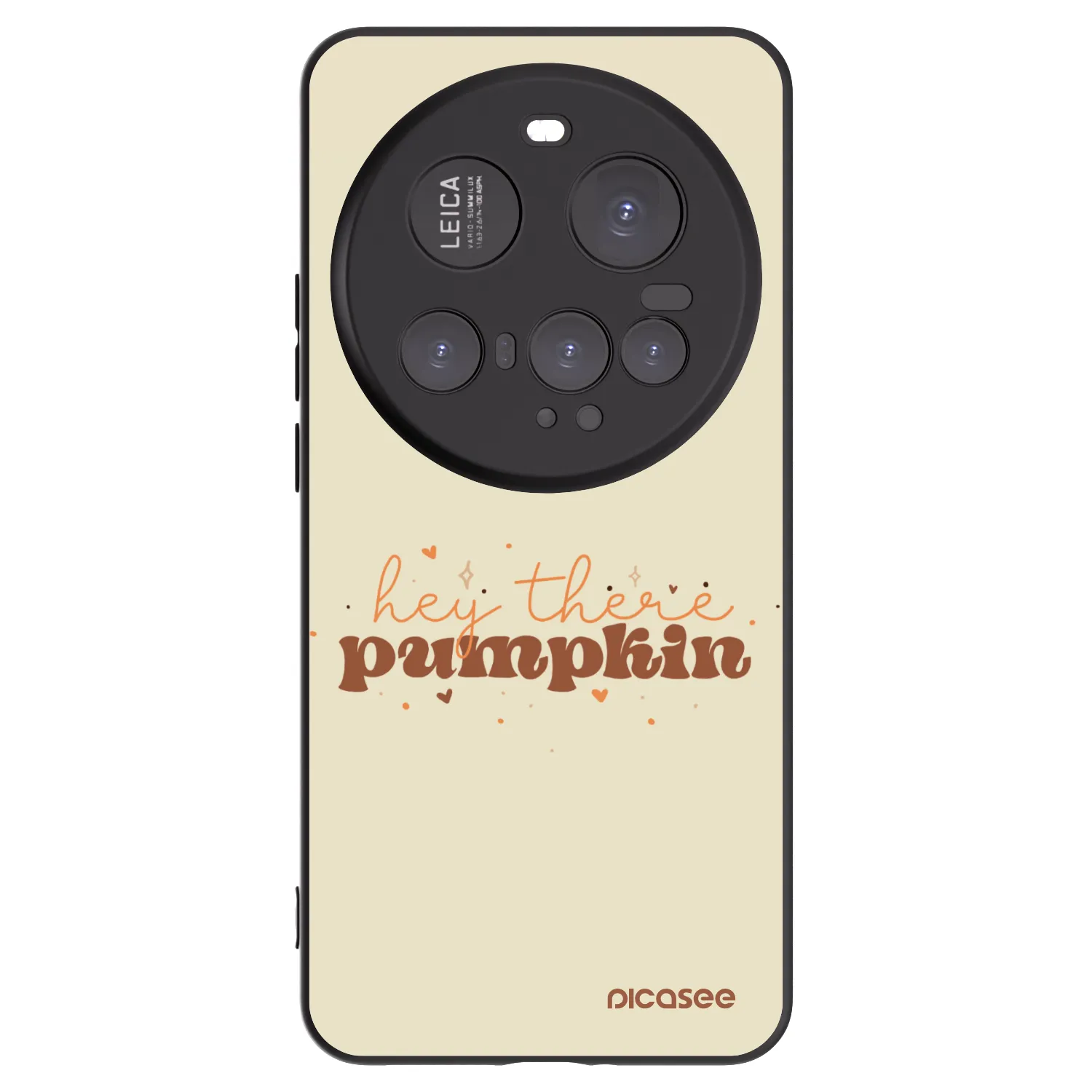 Picasee crna silikonska maskica za Xiaomi 15 Ultra - Hey there pumpkin
